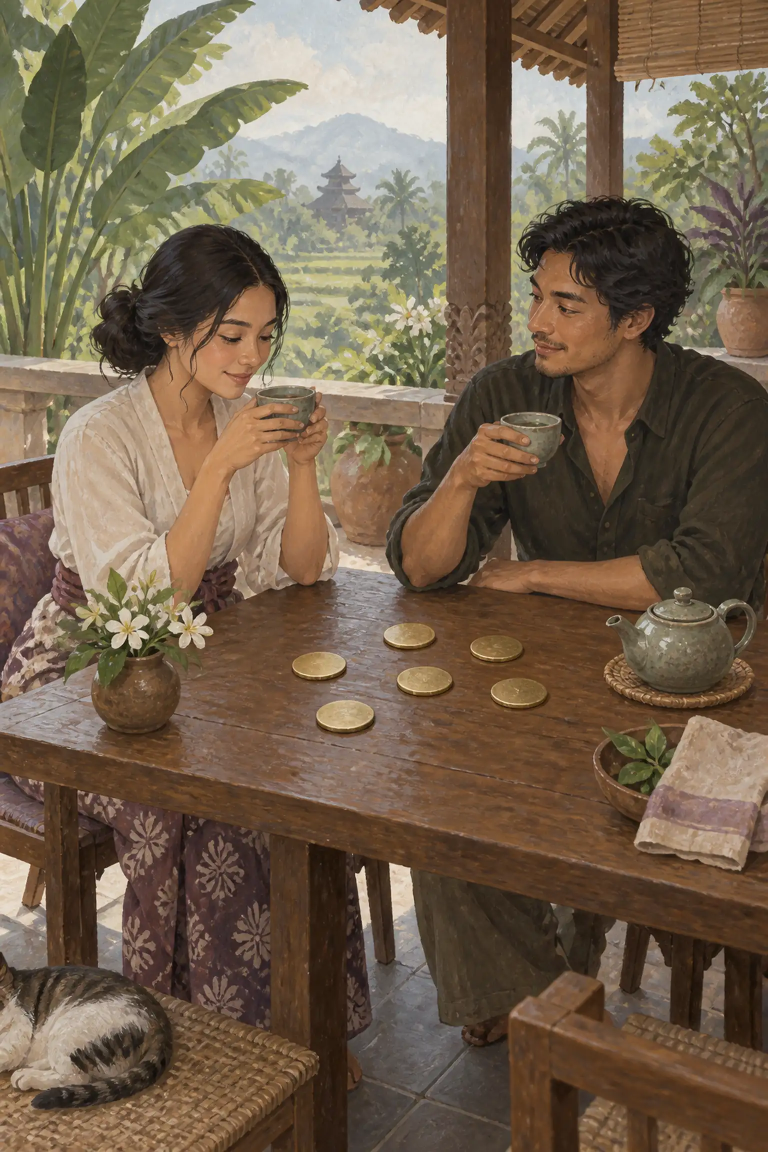 Six of Pentacles
